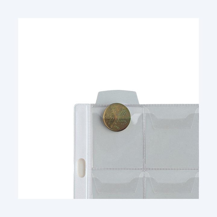 Buste forate Ercole PVC liscio 21 x — 26061 | Ecotempo