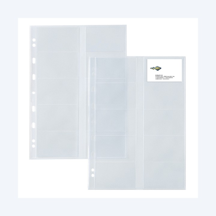 Buste forate Atla Card porta biglietti — 26079 | Ecotempo