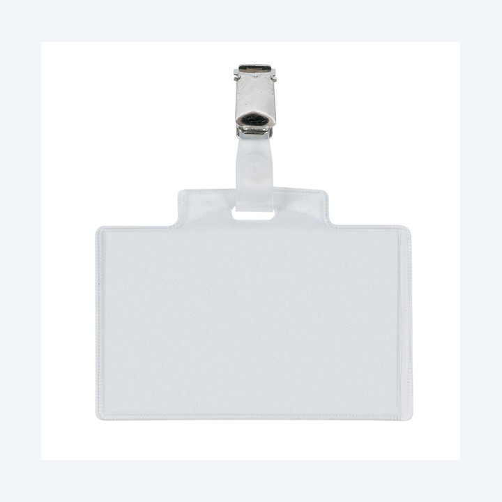 Portanome Pass 3E clip in metallo 9,5 x — 26109 | Ecotempo