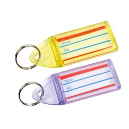 Targhette portachiavi colori assortiti — 26144 | Ecotempo