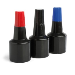 Inchiostro per cuscinetti 30 ml senza olio rosso Lebez | Ecotempo
