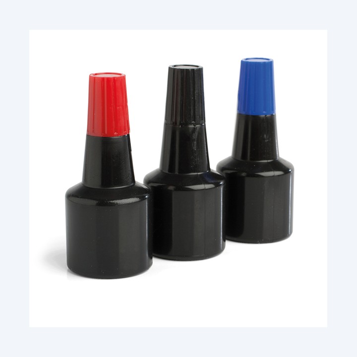 Inchiostro per cuscinetti 30 ml senza olio rosso Lebez | Ecotempo