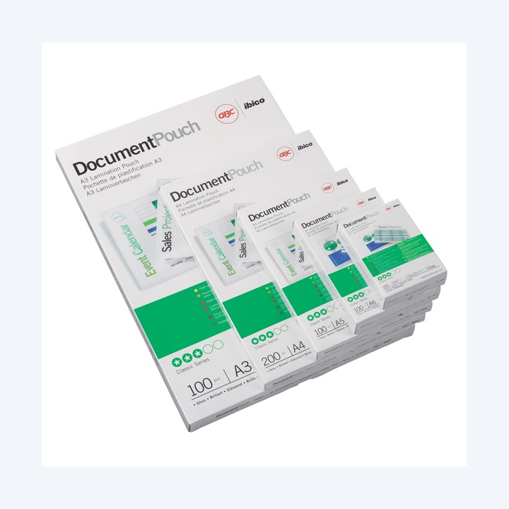 Pouches A6 111 x 156 mm 2 x 125 micron — 26599 | Ecotempo