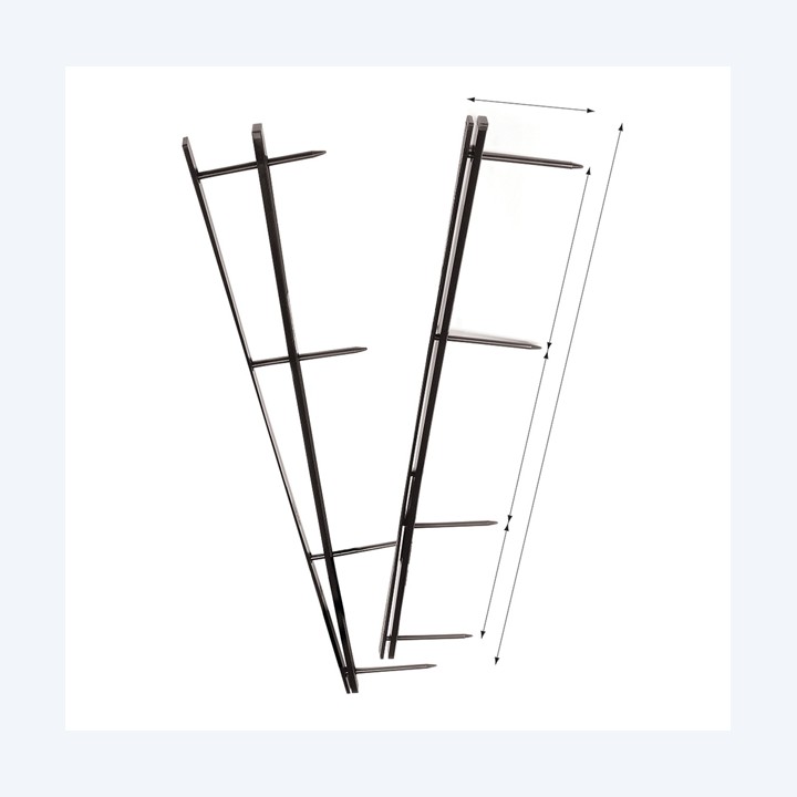 Pettini Velobind 4 denti 45 mm bianco — 26607 | Ecotempo
