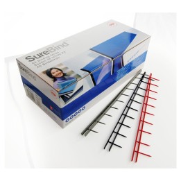 Pettini Surebind 10 denti 50 mm nero — 26889 | Ecotempo
