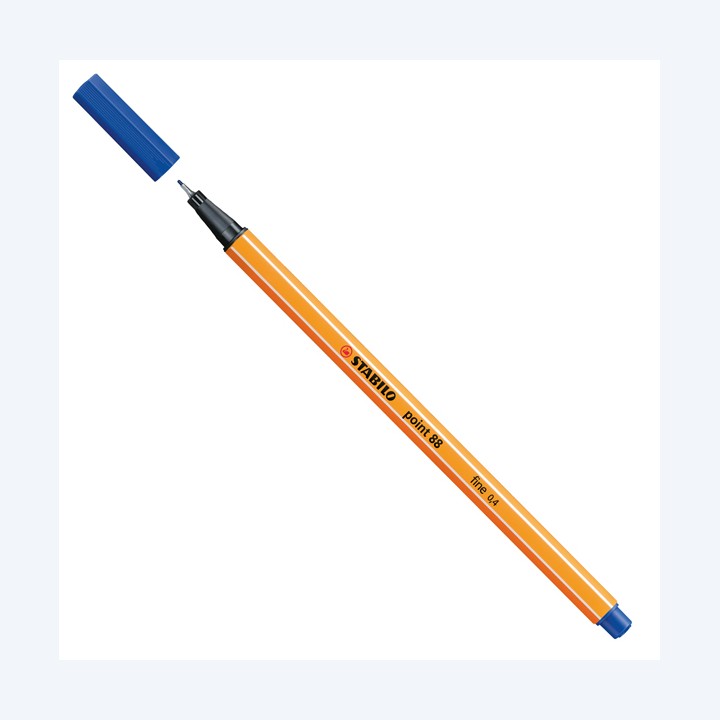 Fineliner Point 88 tratto 0,4 mm blu scuro 41 Stabilo | Ecotempo