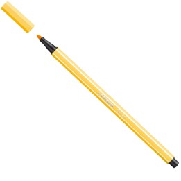 Pennarello Pen 68 giallo 44 Stabilo | Ecotempo