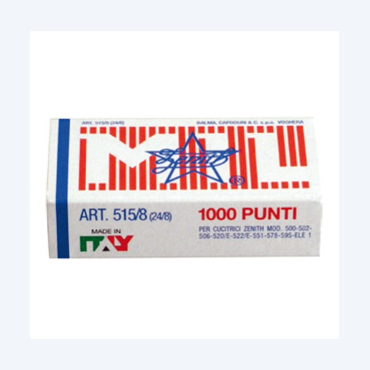 Punti 515/8 24/8 acciaio naturale — 28141 | Ecotempo