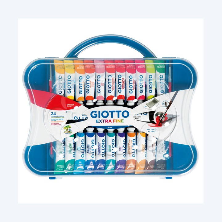 Tubi tempere 12 ml colori assortiti — 28149 | Ecotempo