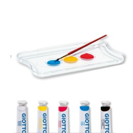 Tubi tempere 21ml colori assortiti Giotto conf. 5 pezzi | Ecotempo