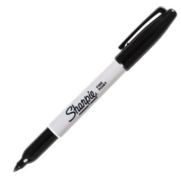 Marcatore permanente punta fine 1 mm nero Sharpie | Ecotempo