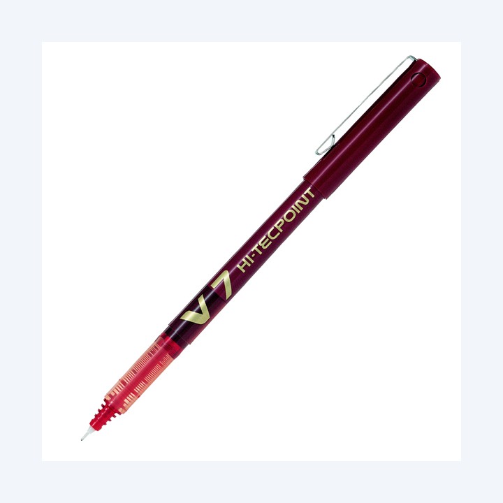 Roller Hi Tecpoint V7 punta 0,7 mm rosso Pilot | Ecotempo