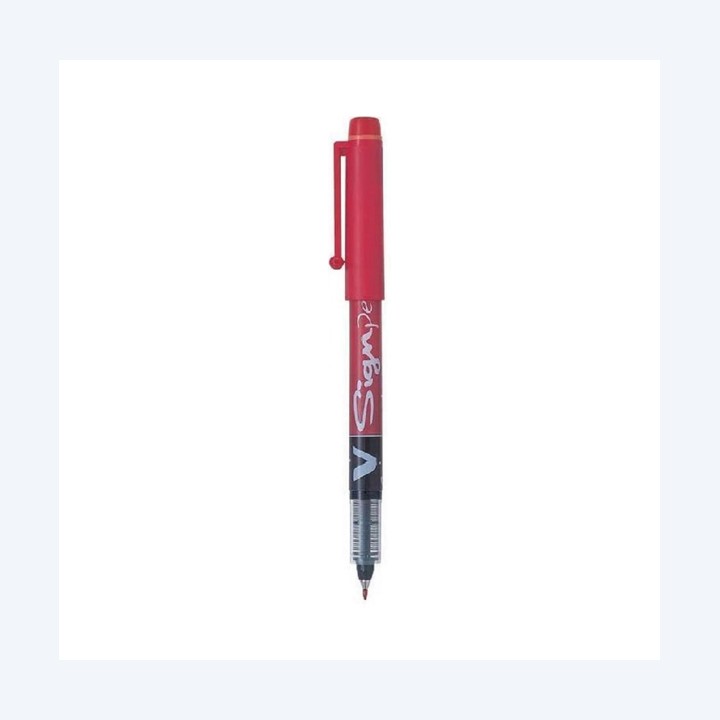Pennarello V Signpen punta 2 mm rosso Pilot | Ecotempo