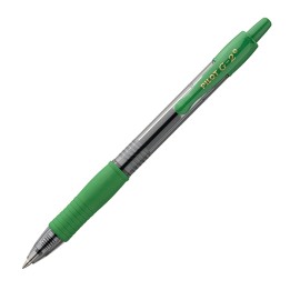 Roller gel a scatto G-2+ punta 0,7mm verde Pilot | Ecotempo