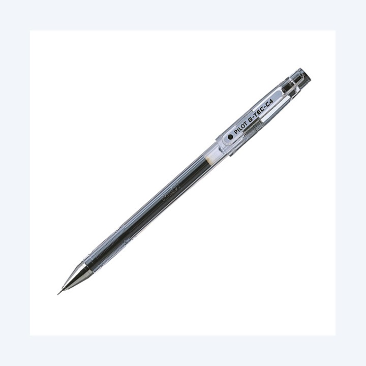 Penna a sfera Gel G Tec C4 punta 0,4 mm nero Pilot | Ecotempo