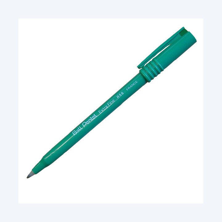Roller Ball R56 punta 0,6 mm verde Pentel | Ecotempo