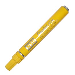 Marcatore permanente N50 punta tonda giallo Pentel | Ecotempo