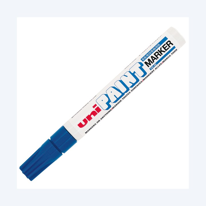 Marcatore Uni Paint PX20 punta 2,8mm blu Uni Mitsubishi | Ecotempo
