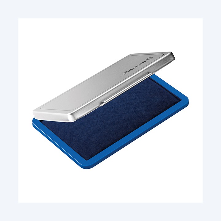 Cuscinetto per timbri 7 x 11 cm blu Pelikan | Ecotempo
