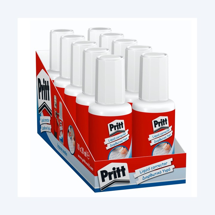 Correttore a pennello Pritt Fluid 20 ml Pritt | Ecotempo