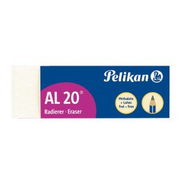 Gomma AL20 bianca per matita Pelikan conf. 20 pezzi | Ecotempo