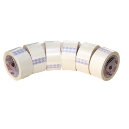 Nastro adesivo 330 5 cm x 66 m PVC bianco Eurocel | Ecotempo