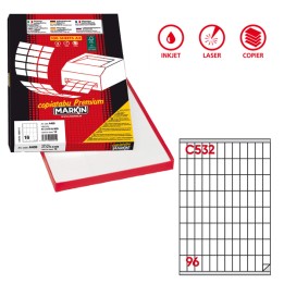 Etichette adesive C/532 in carta — 31122 | Ecotempo