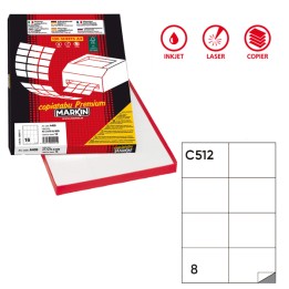 Etichette adesive C/512 in carta — 31159 | Ecotempo