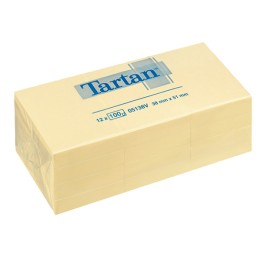 Blocco foglietti giallo pastello 51 x — 32042 | Ecotempo
