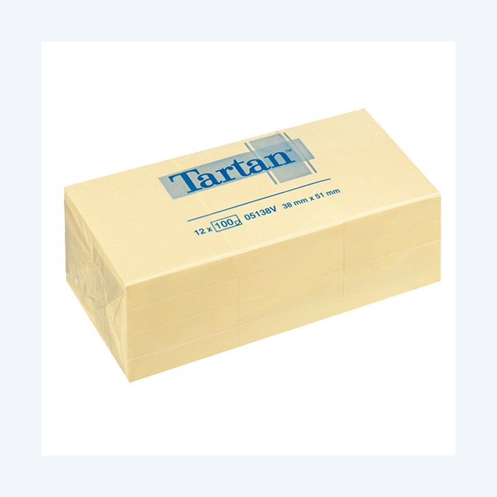 Blocco foglietti giallo pastello 51 x — 32042 | Ecotempo