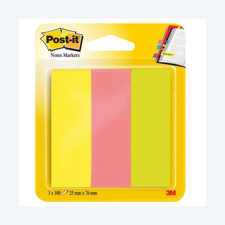 Segnapagina Post-it in carta 671-3 25 x — 32226 | Ecotempo