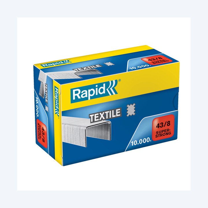 Punti Rapid Super Strong Textile 43/8 — 32371 | Ecotempo