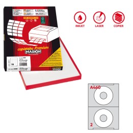 Etichette adesive A/460 in carta — 32457 | Ecotempo