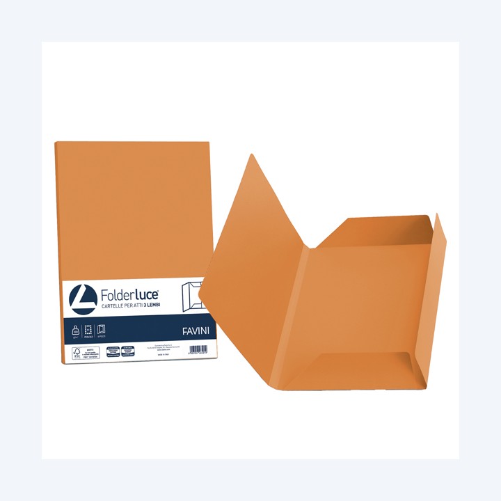 Cartellina 3 lembi Luce 200 gr A4 — 32662 | Ecotempo