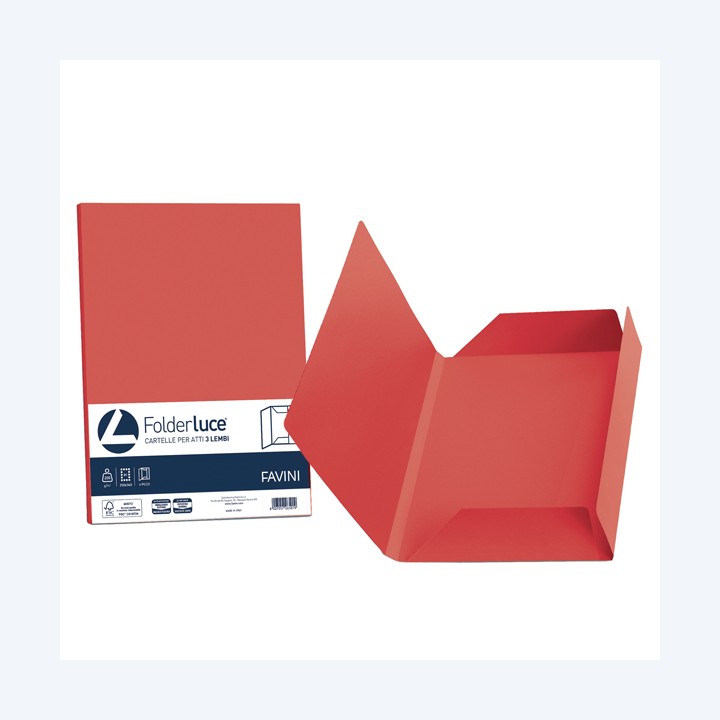 Cartellina 3 lembi Luce 200 gr A4 — 32663 | Ecotempo