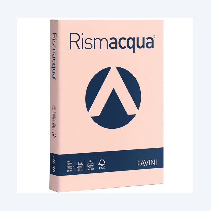 Carta Rismacqua A4 140 gr salmone 05 — 32758 | Ecotempo