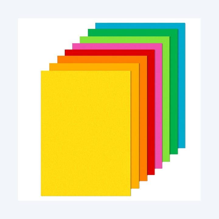 Carta Rismaluce A3 200 gr mix 8 colori — 32768 | Ecotempo
