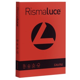 Carta Rismaluce A4 200 gr rosso — 32772 | Ecotempo