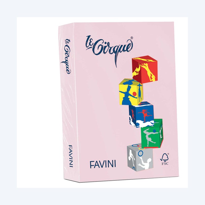 Carta Le Cirque A4 80 gr rosa pastello — 32862 | Ecotempo