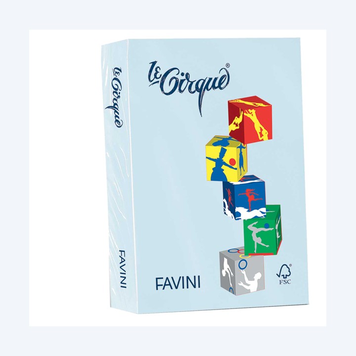 Carta Le Cirque A4 160 gr celeste — 32895 | Ecotempo