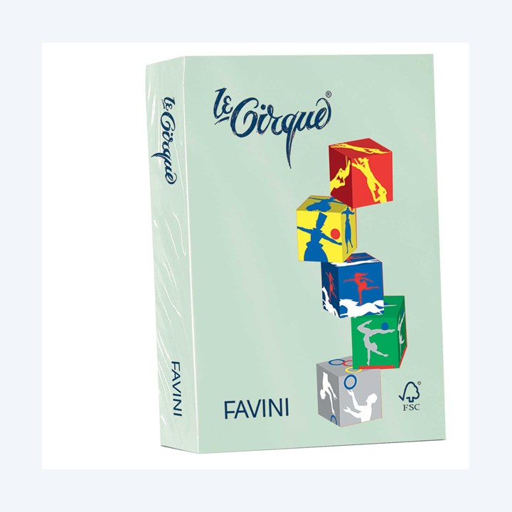 Carta Le Cirque A4 160 gr verde — 32896 | Ecotempo