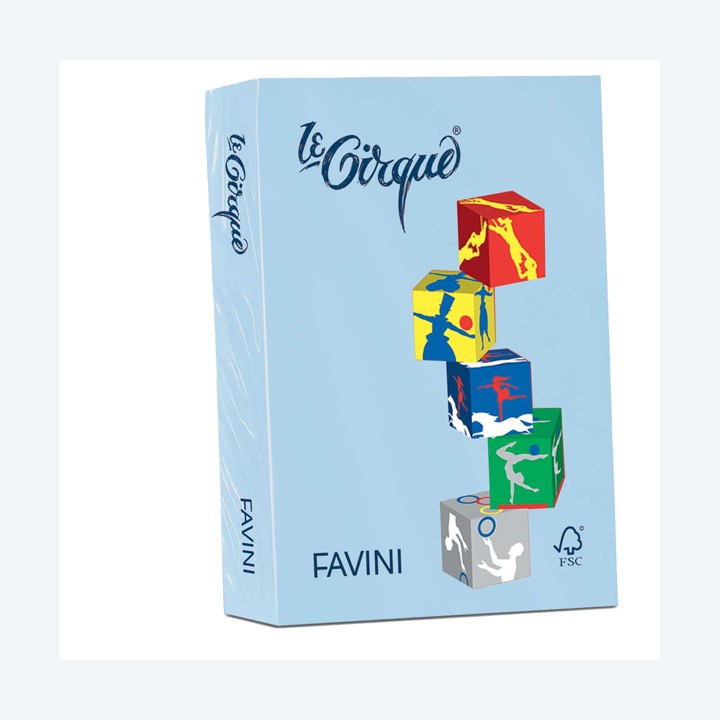 Carta Le Cirque A4 160 gr azzurro — 32900 | Ecotempo