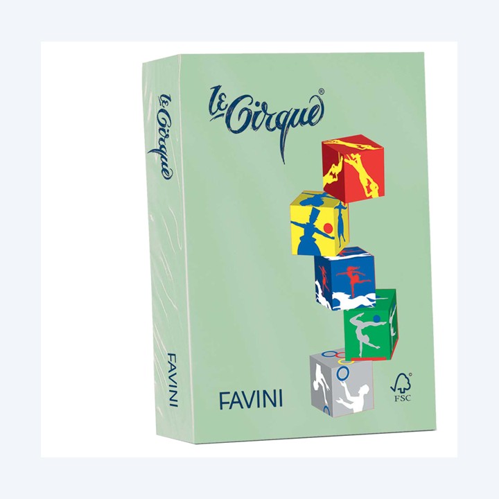 Carta Le Cirque A4 160 gr verde — 32901 | Ecotempo