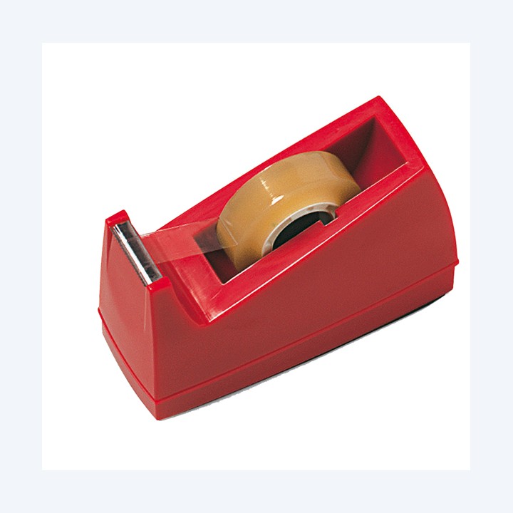 Dispenser da tavolo per nastri adesivi 33 m rosso Lebez | Ecotempo