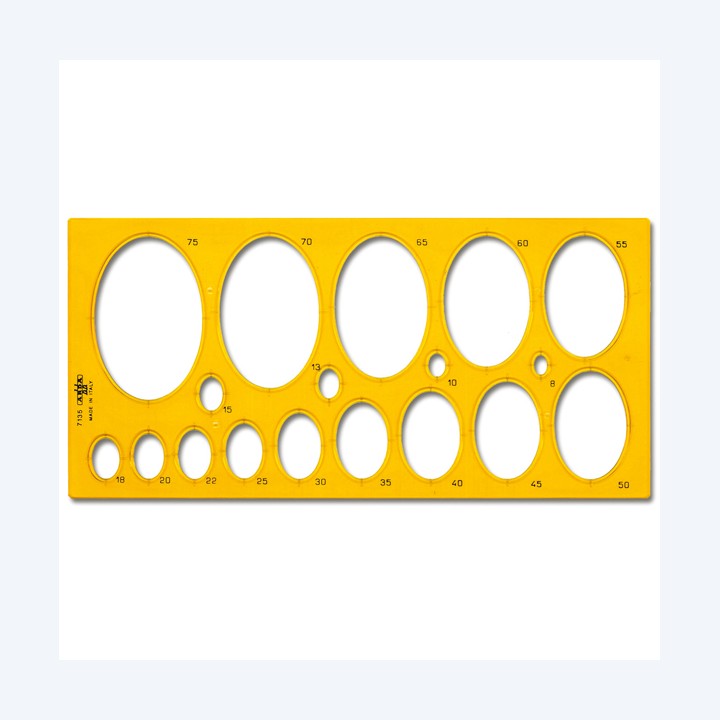 Maschera ellissi 7135 8/75mm Arda | Ecotempo