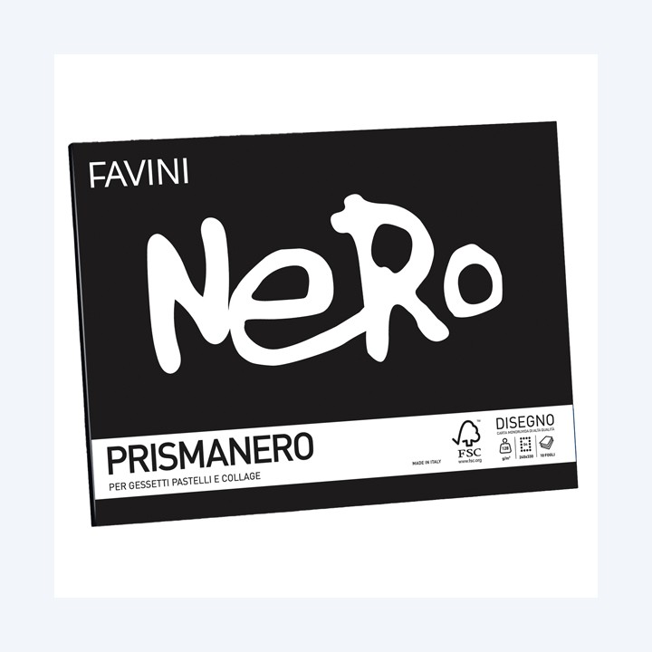 Album Prismanero 24 x 33 cm 10 fogli — 34937 | Ecotempo