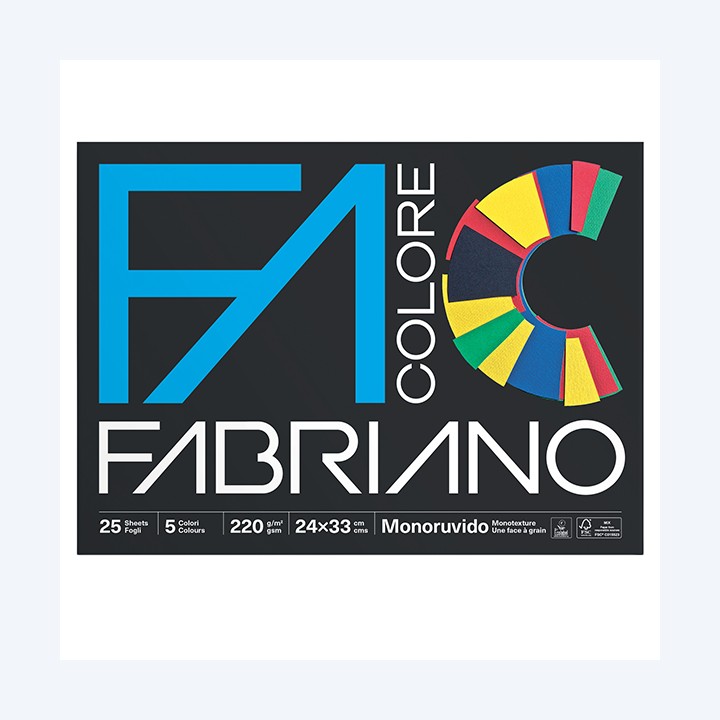 Album FaColore 24 x 33 cm 25 fogli 220 — 34947 | Ecotempo