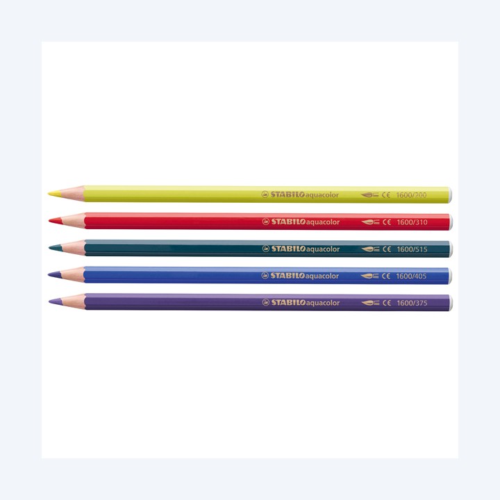 Pastello Aquacolor 1612 tratto 2,80 mm — 35185 | Ecotempo