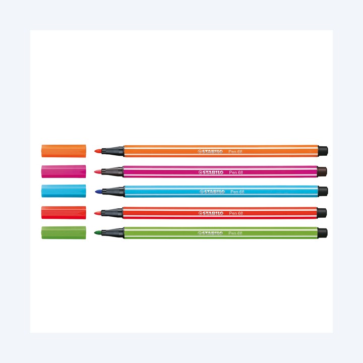 Pennarelli Pen 68 colori assortiti — 35193 | Ecotempo