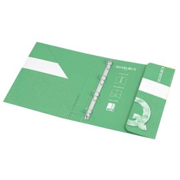 Raccoglitore Quablock A4 4 anelli tondi — 35214 | Ecotempo
